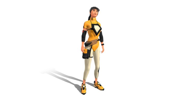 NikeRUN Protagonist 3D Model