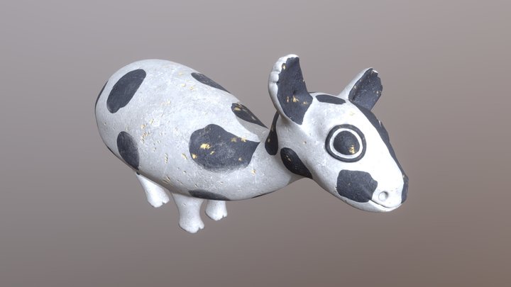 Llama Effigy 3D Model