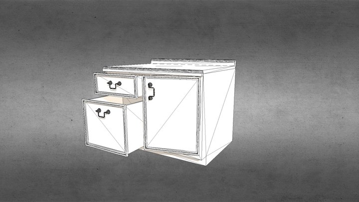 Revit Cabinet 3D Model
