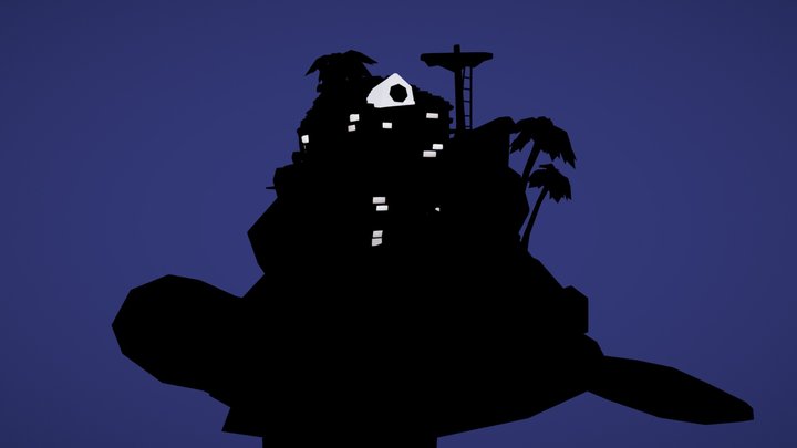 Turtle Island - Seafarer's Paradise 3D Model