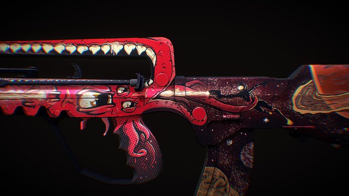 famas 3D Model