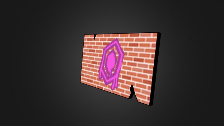 Graffiti Booster Badge 3D Model