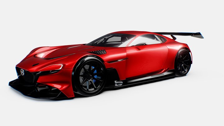 Mazda RX- Vision GT3 Concept 3D Model