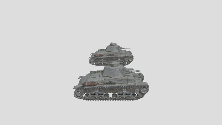 Pz.Kpfw. 35 (t) – Modello 3D gratuito STL