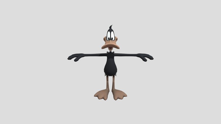 Daffy Duck 3D Model