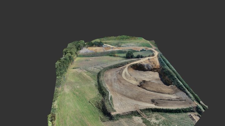 Peter Bennie - Harlestone Quarry 3D Model