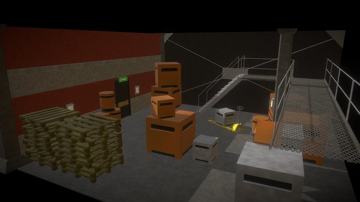 Storage Room 3D Model