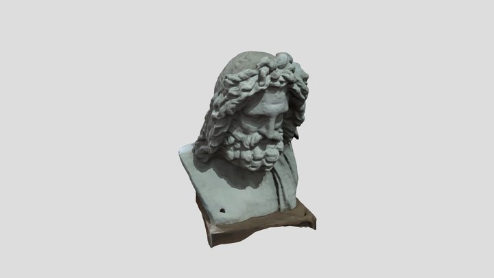 bust of Zeus 3D Model
