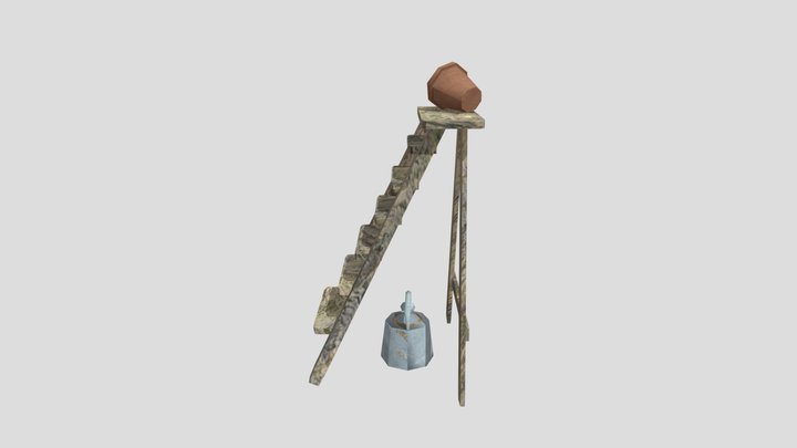 3D1_2526_1ANI11E_Rebec_Sara_3SimpleProps 3D Model