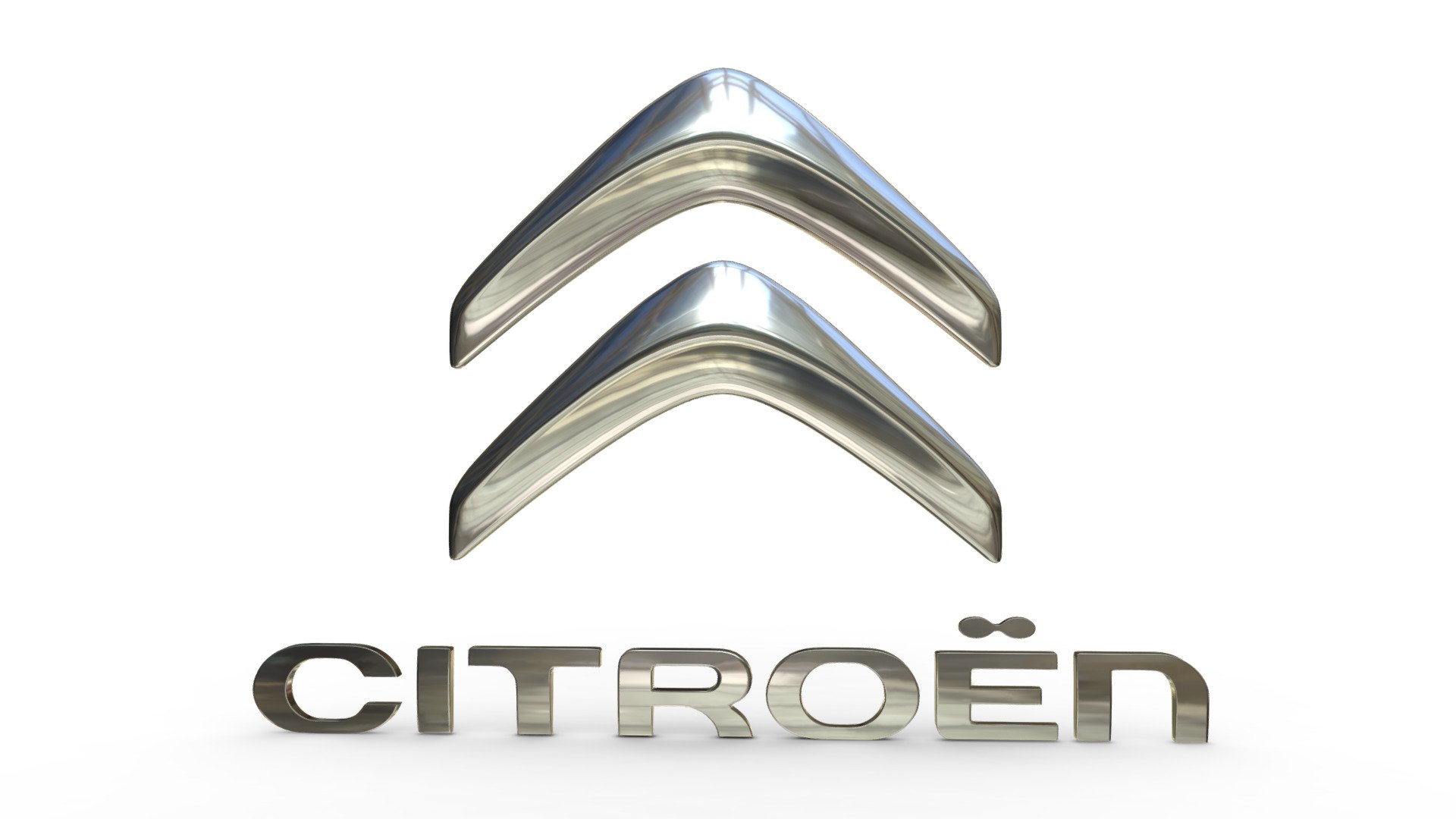 Citroen Logo - 3D model by PolyArt (@ivan2020) [7c5d657]
