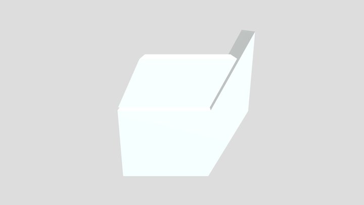 Side Front Platform Thing Real 3D Model