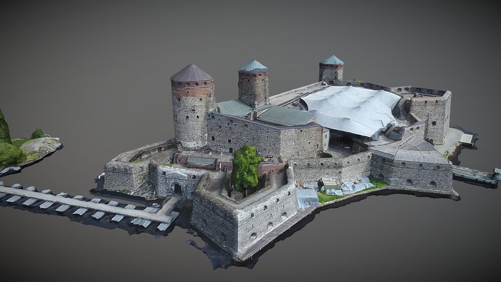 Olavinlinna - Olaf's Castle – Modello 3D gratuito STL