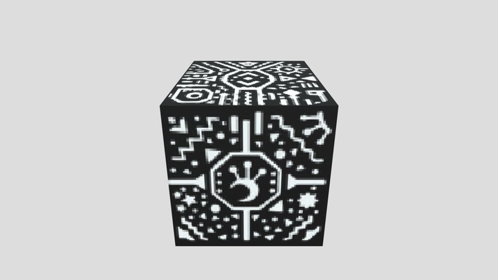 Waqas 3D Merge Cube 3D Model