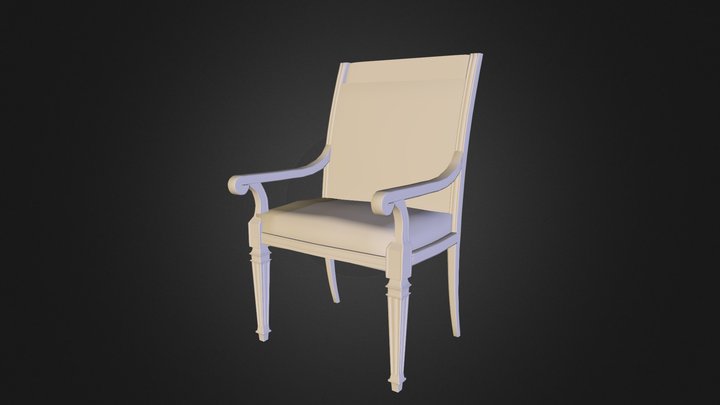 chair-low 3D Model