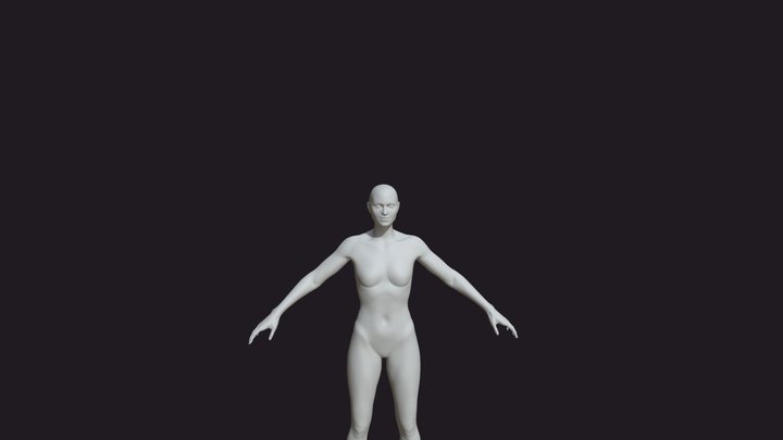 Emma Watson WIP 3D Model