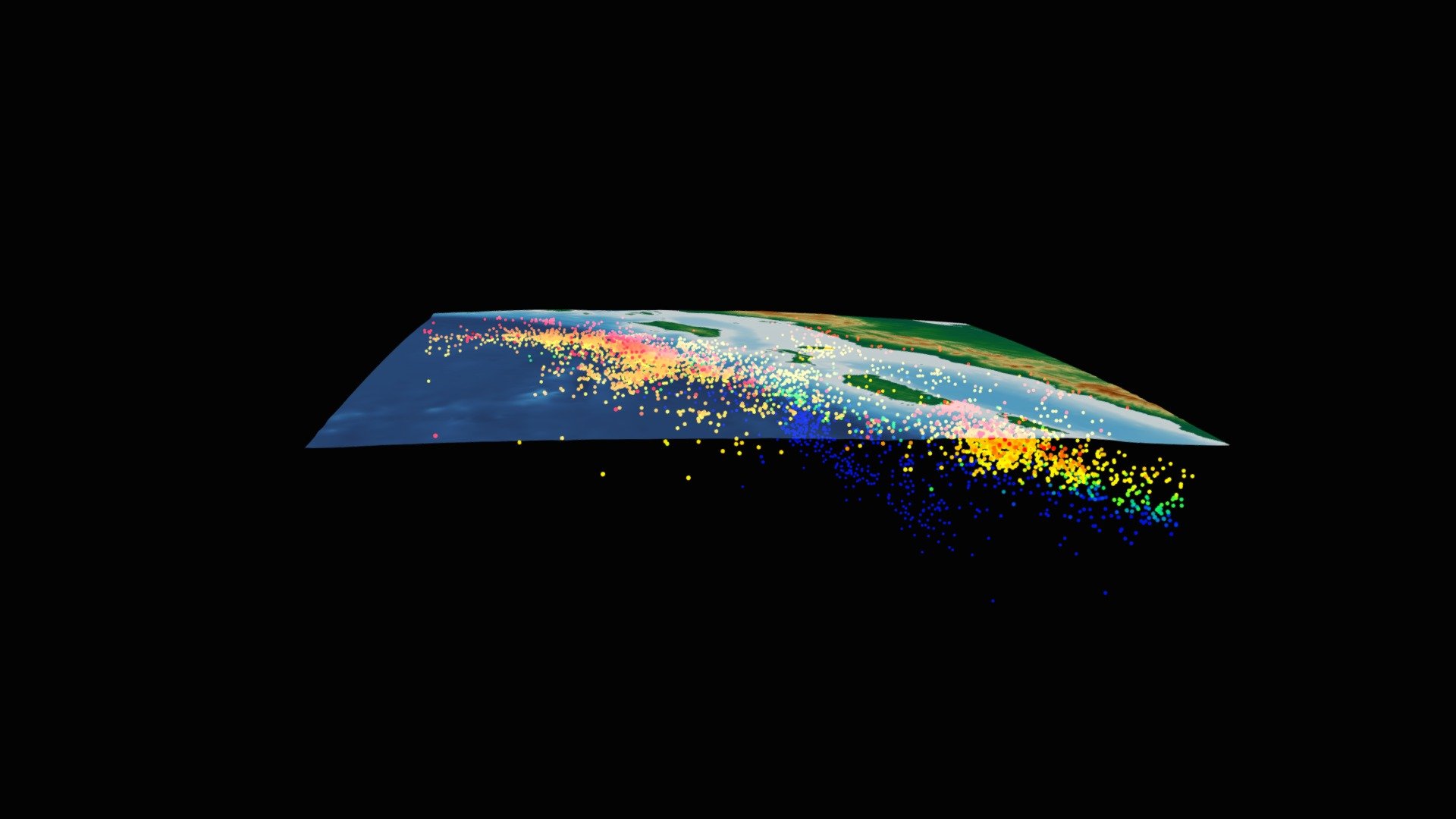 3D model of Nias region, Sumatra