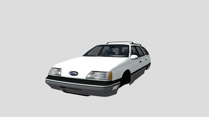 1989 Ford Taurus Wagon 3D Model