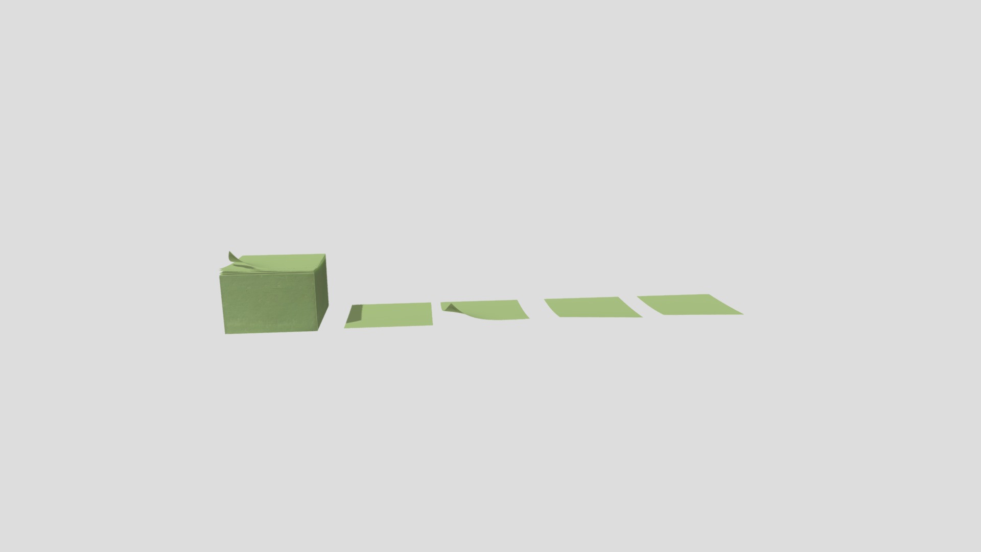 3D model Sticky Notes - This is a 3D model of the Sticky Notes. The 3D model is about logo, company name.