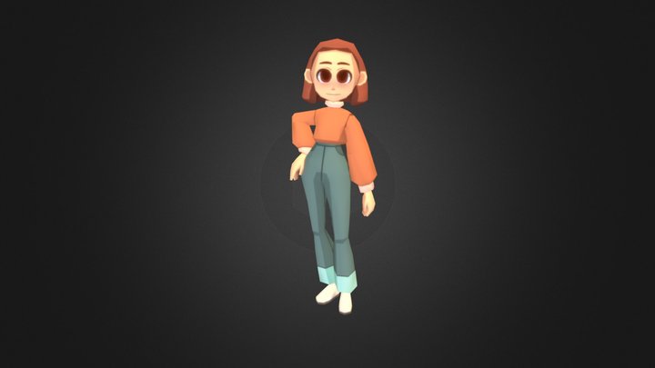 lowpolygirl 3D Model