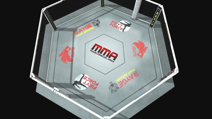 mma arena – Modello 3D gratuito STL