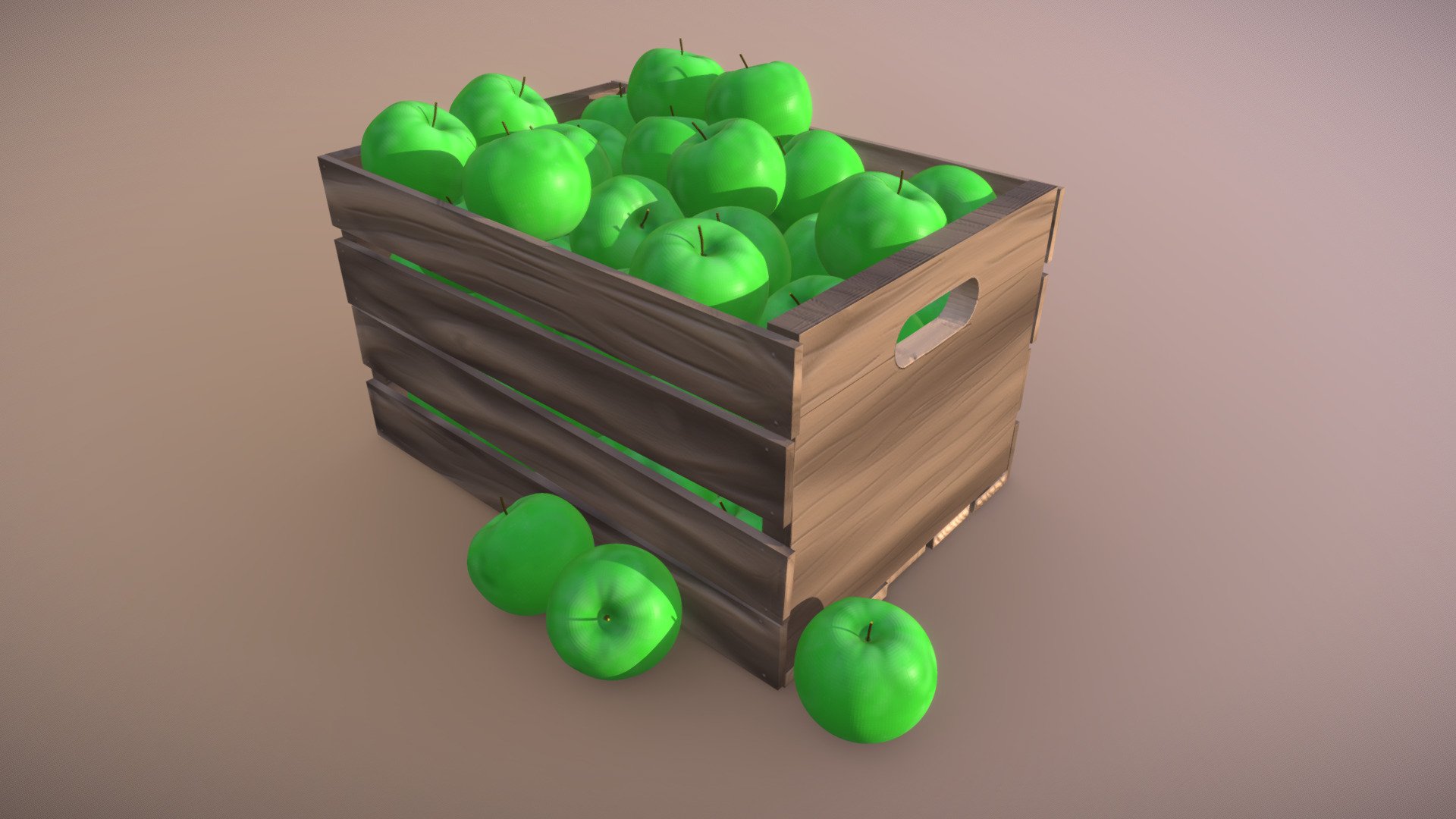 Crate of Apples
