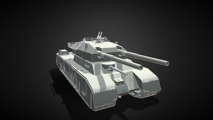 P1000 ratte 3D Model