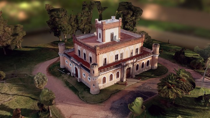 Castle of Piria - RAWscan – Gratis 3D-model STL