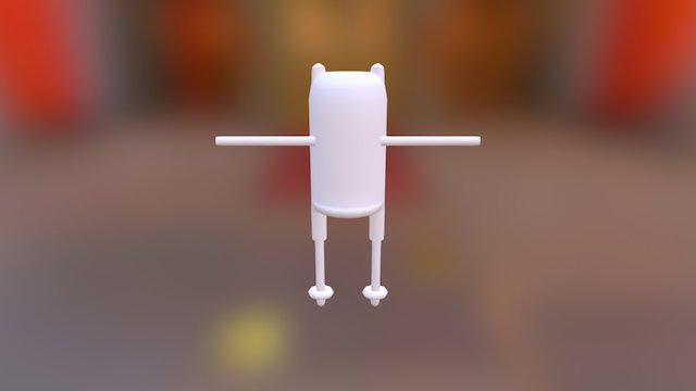 Finn The Human 3D Model