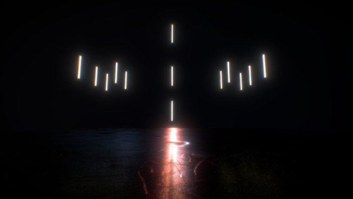 BLOOM LIGHT 3D Model