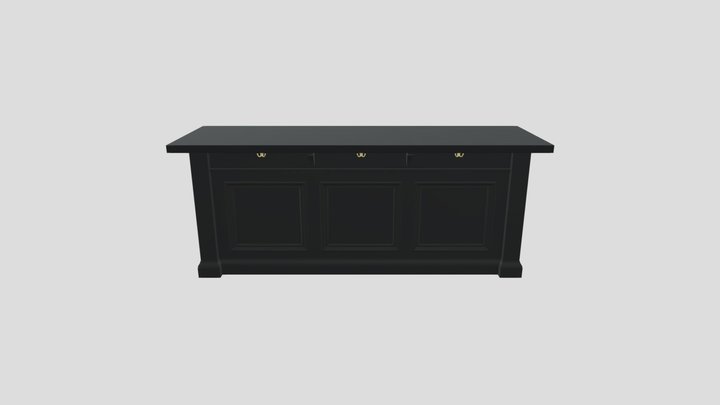 Irish Pub Stand 3D Model