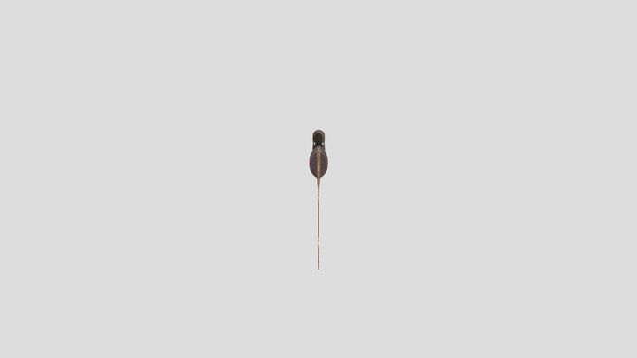 Serrated Sword 3D Model