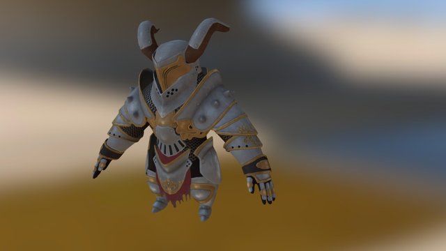 Knight (unknown) tribute 3D Model