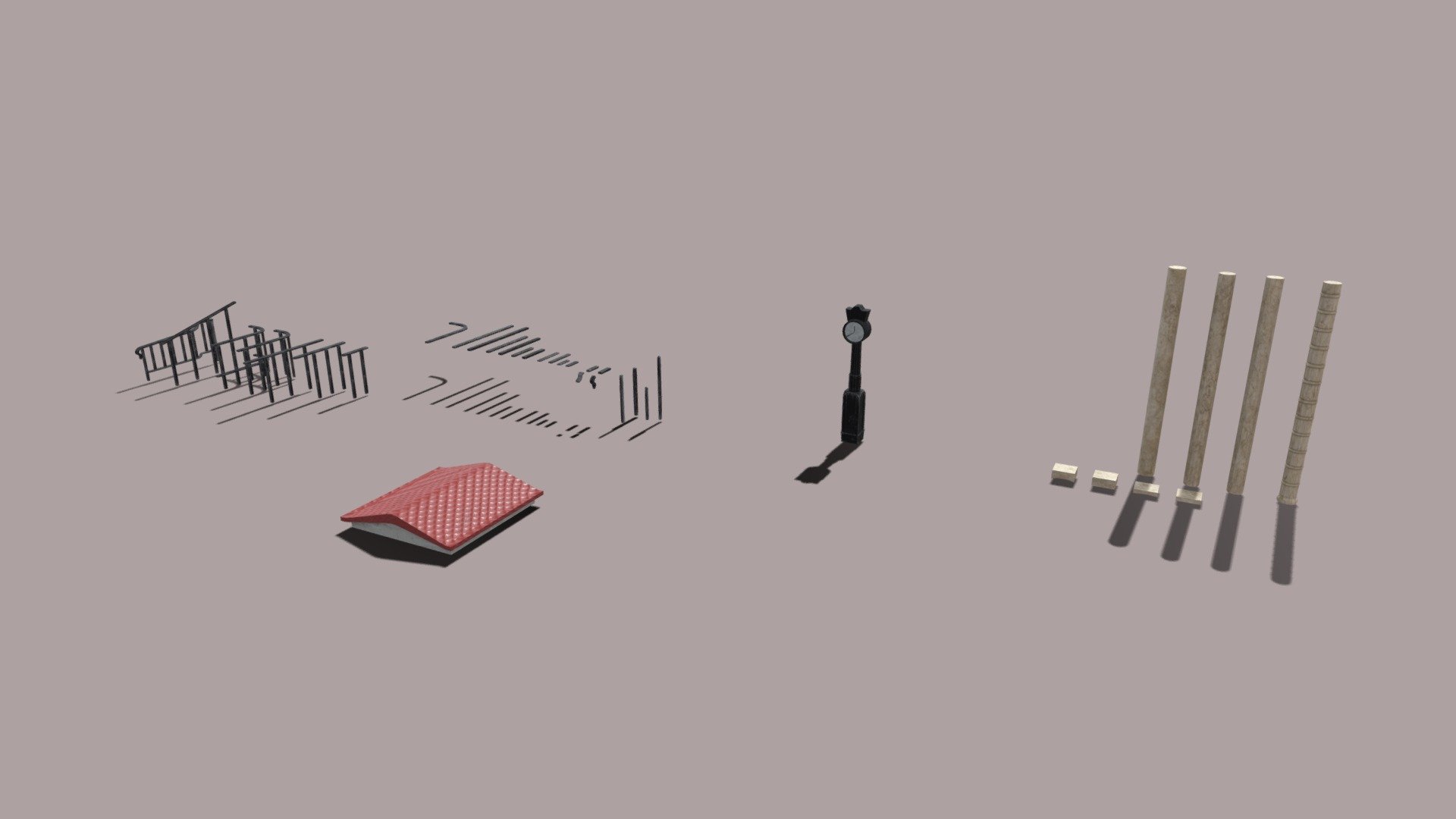 Modular Enviroment Props Export