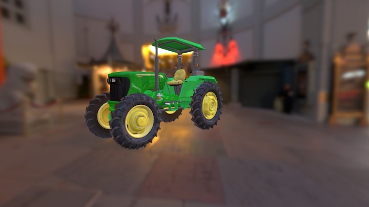 Tractor_01.c4d 3D Model
