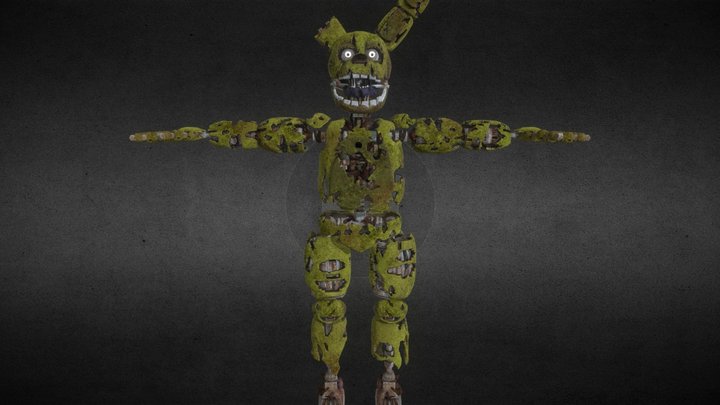 UCN Fredbear by datbasicsfmanimator & Rynfox FBX - Download Free