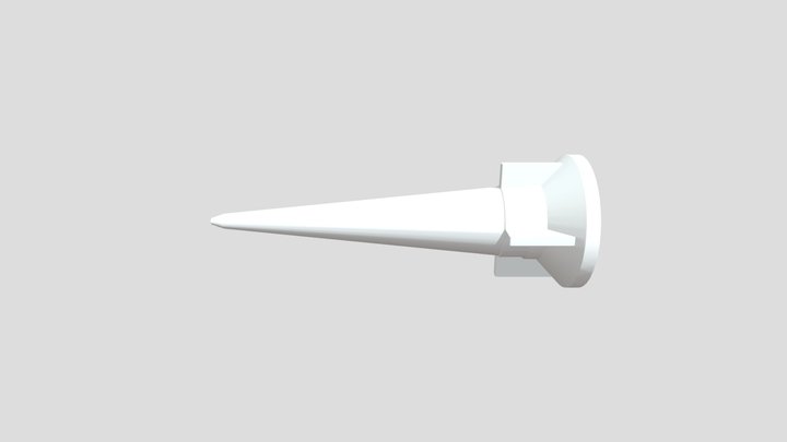 Sealant_ Cardridge_ Nozzle_3 3D Model