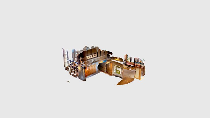 図書館 3D Model