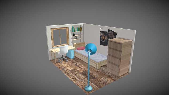 Cuarto 3D Model