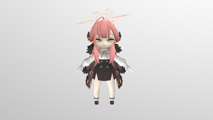blue-archive_Aru 3D Model