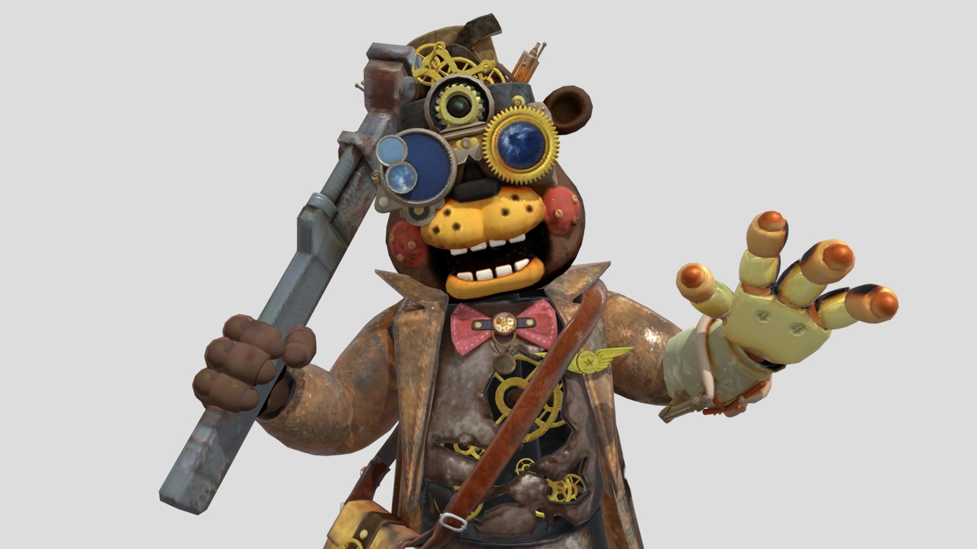 Aeronaut Toy Freddy Download Free 3d Model By Orangesauceu [7c6aa88] Sketchfab