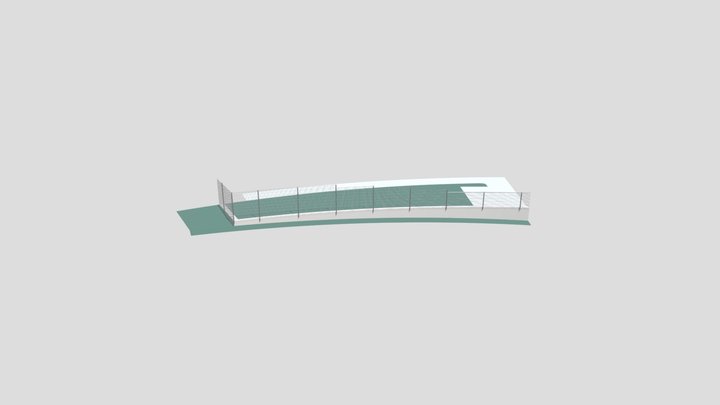 FENCING option 02 3D Model