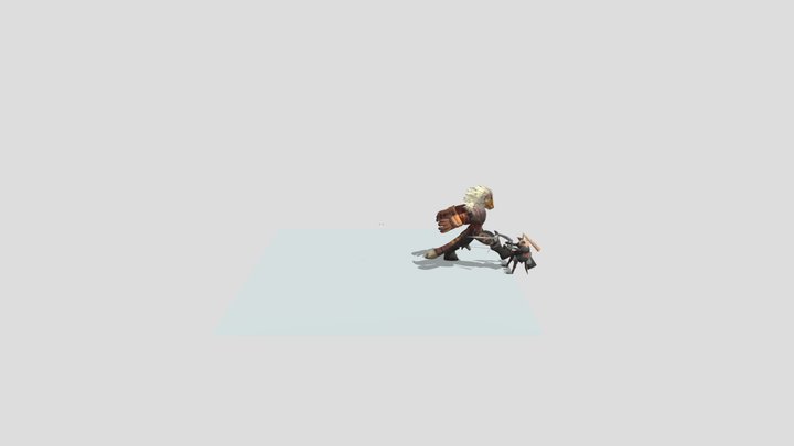 Kick Final 3D Model