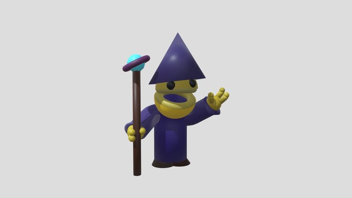 Wizard 3D Model