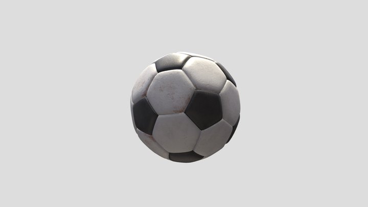 Football Ball 3D Model