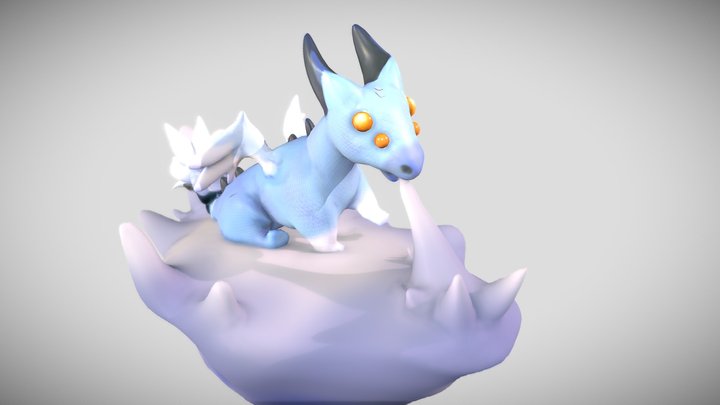 cute concept art Xeno'jiva 3D Model