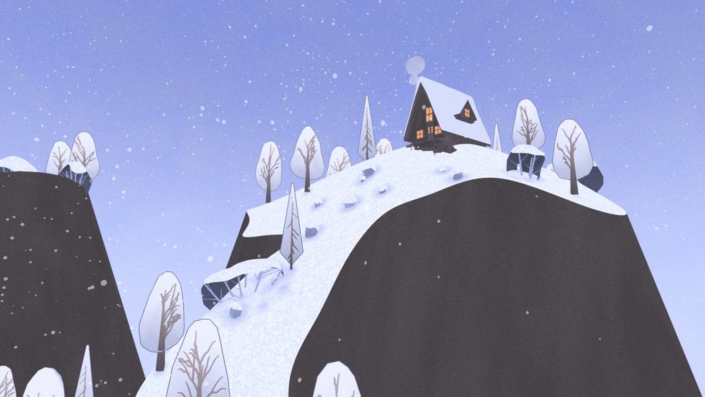Cabin on the hill