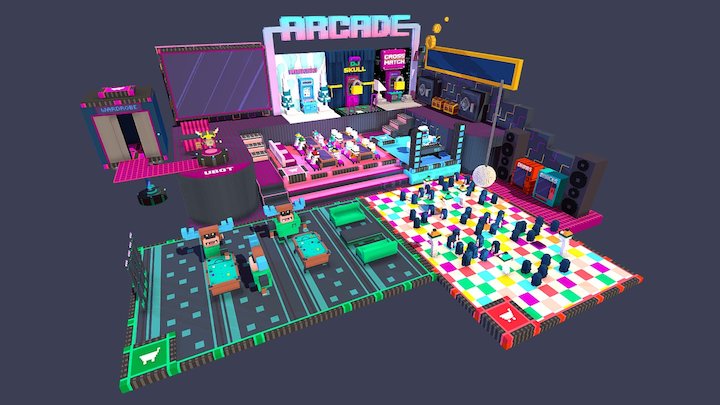 Journi Arcade 3D Model