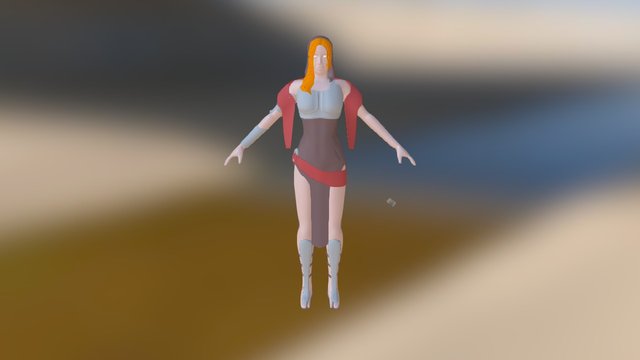 Character Concept 3D Model