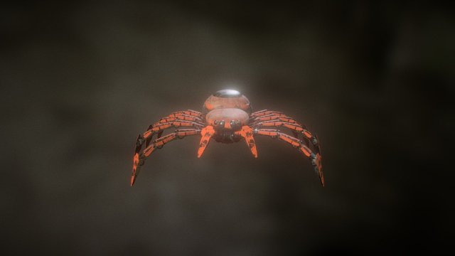 Mecarachnyde 3D Model