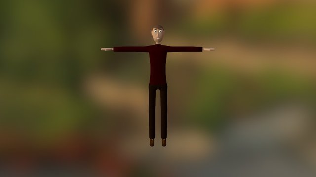 My Main Character 3D Model